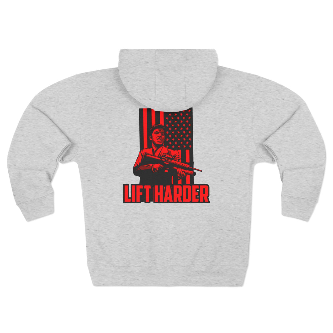 CG MAFIA FINAL BOSS RED BLACK/LIFT HARDER ZIP UP