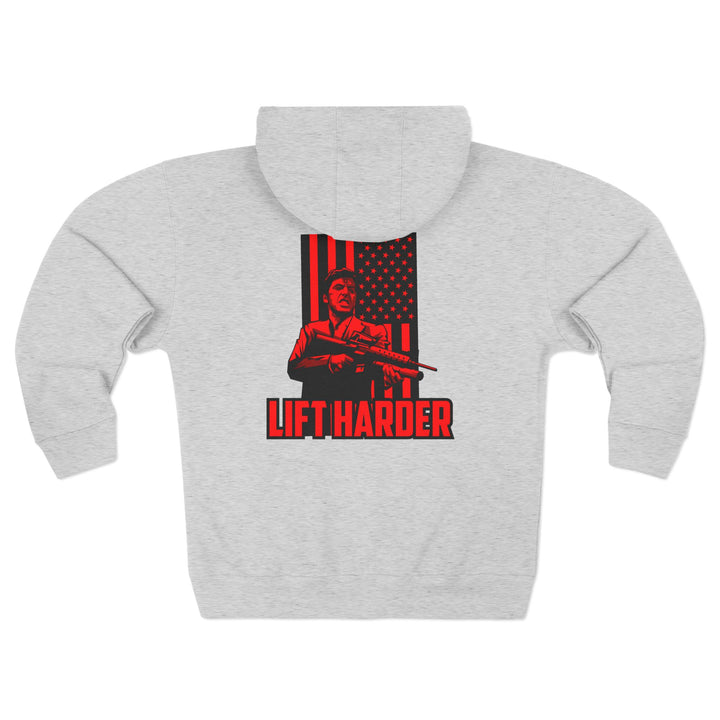 CG MAFIA FINAL BOSS RED BLACK/LIFT HARDER ZIP UP