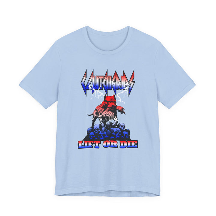 CG MAC RUTHLESS DOG RED WHITE BLUE FADE /LIFT OR DIE