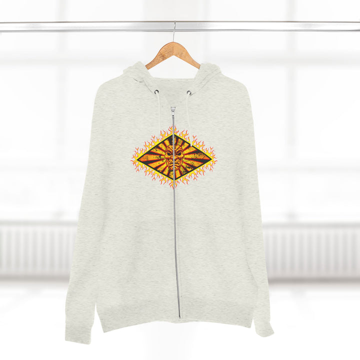 CG ANGRY DOG GOLD RED DIAMOND/AMERICAN SAVAGE ZIP UP