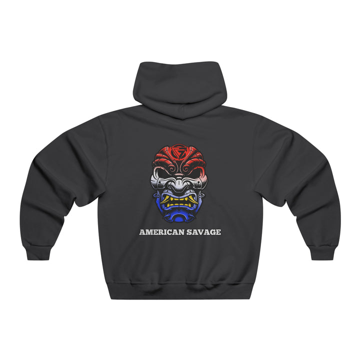 SAMURAI-MASK RED WHITE BLUE /AMERICAN SAVAGE