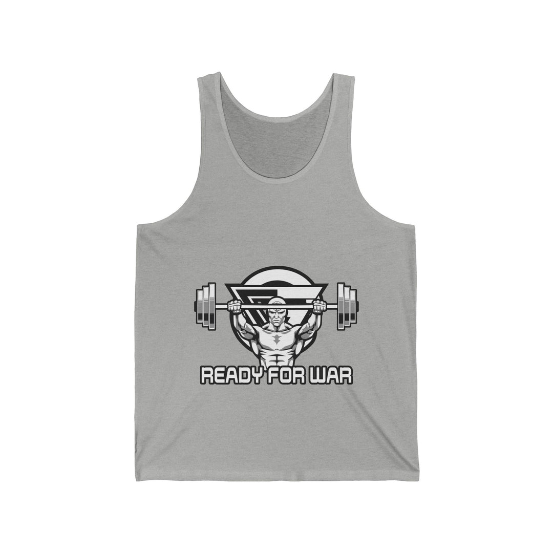 ENTER THE MAC WHITE BLACK TANK/READY FOR WAR