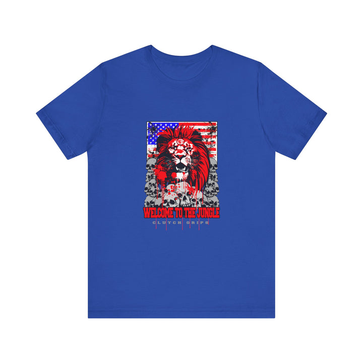 LIONHEART USA FLAG RED WHITE BLUE /WELCOME TO THE JUNGLE