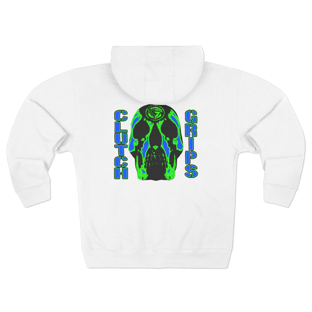 CG SKULLATOR BLUE GREEN /CLUTCHGRIPS ZIP UP