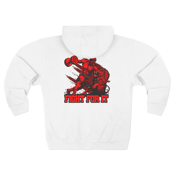 CG COLISEUM MAC RED /FIGHT FOR IT ZIP UP