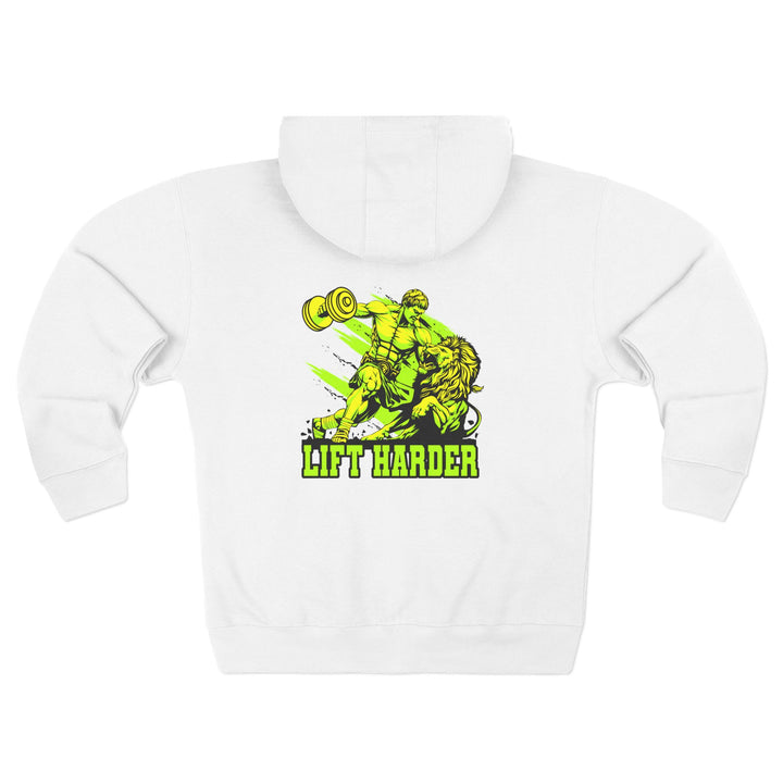 CG LIME GREEN COLISEUM MAC LIFT HARDER ZIP UP