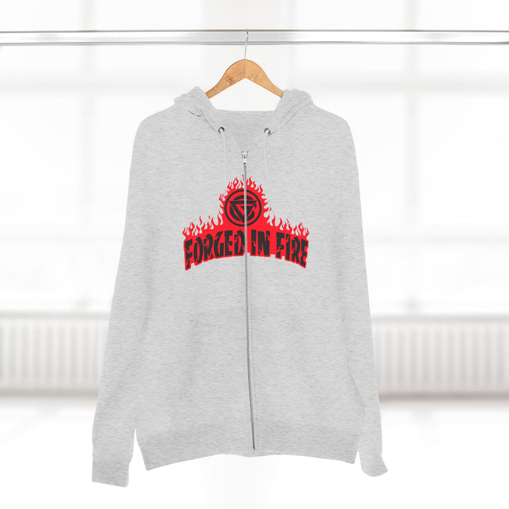 CG FINAL BOSS RED/LIFT OR DIE ZIP UP