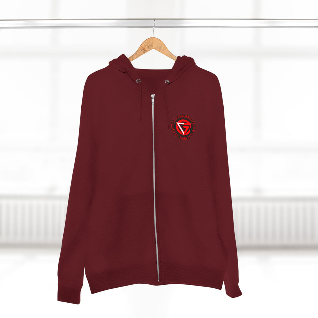SAMURAI-MAC MASKRED BLACK/CLUTCHGRIPS ZIP UP