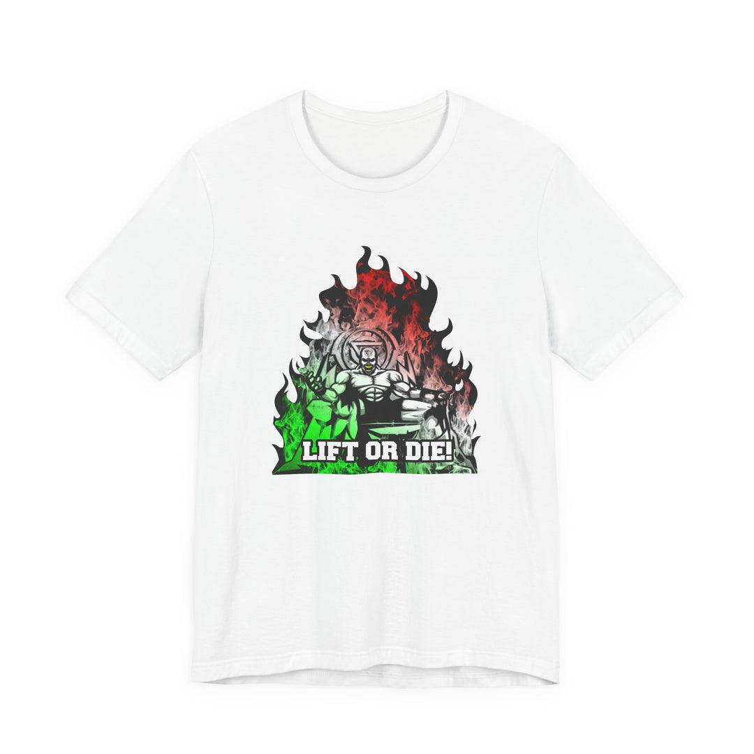 CG MAC CHAIR FLAME RED WHITE GREEN FADE/LIFT OR DIE