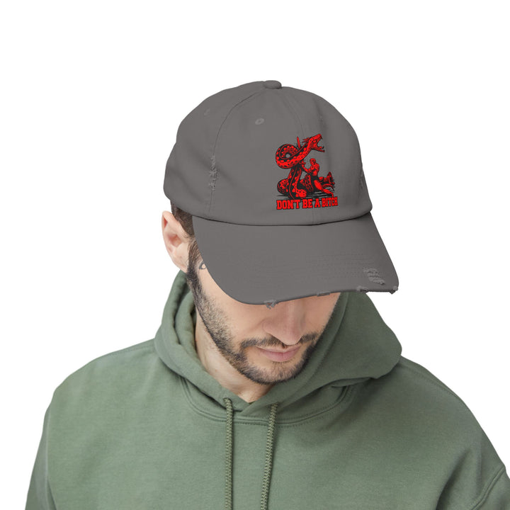 SERPENT SLAYER RED BLACK/DONT BE A BITCH CAP