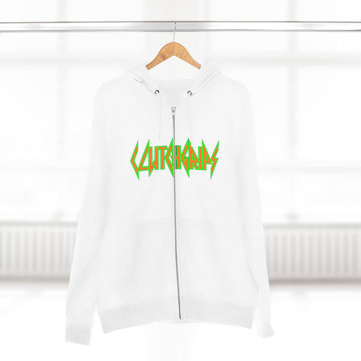 CG ANGRY DOG ORANGE GREEN /LIFT OR DIE ZIP UP