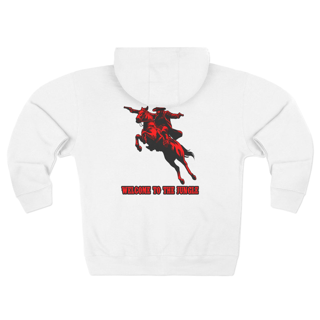 CG OUTLAW RED BLACK /WELCOME TO THE JUNGLE ZIP UP