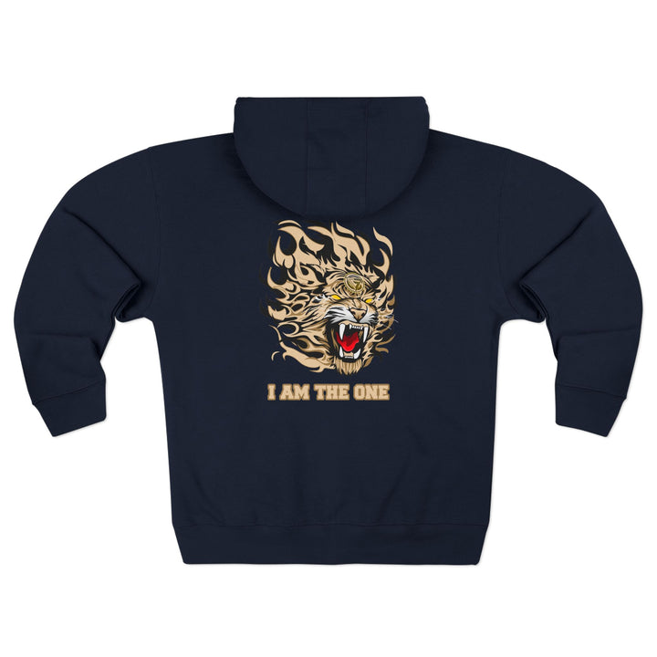 CG  TIGER FLAME DESERT SAND/I AM THE ONE ZIP UP