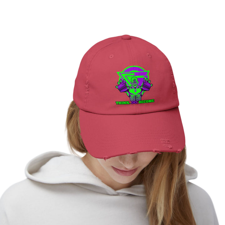 CG MONK MASTER PURPLE GREEN/THINK DO BECOME CAP