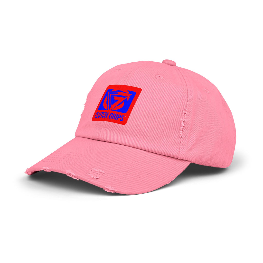 CG SQUARE LOGO RED BLUE CAP
