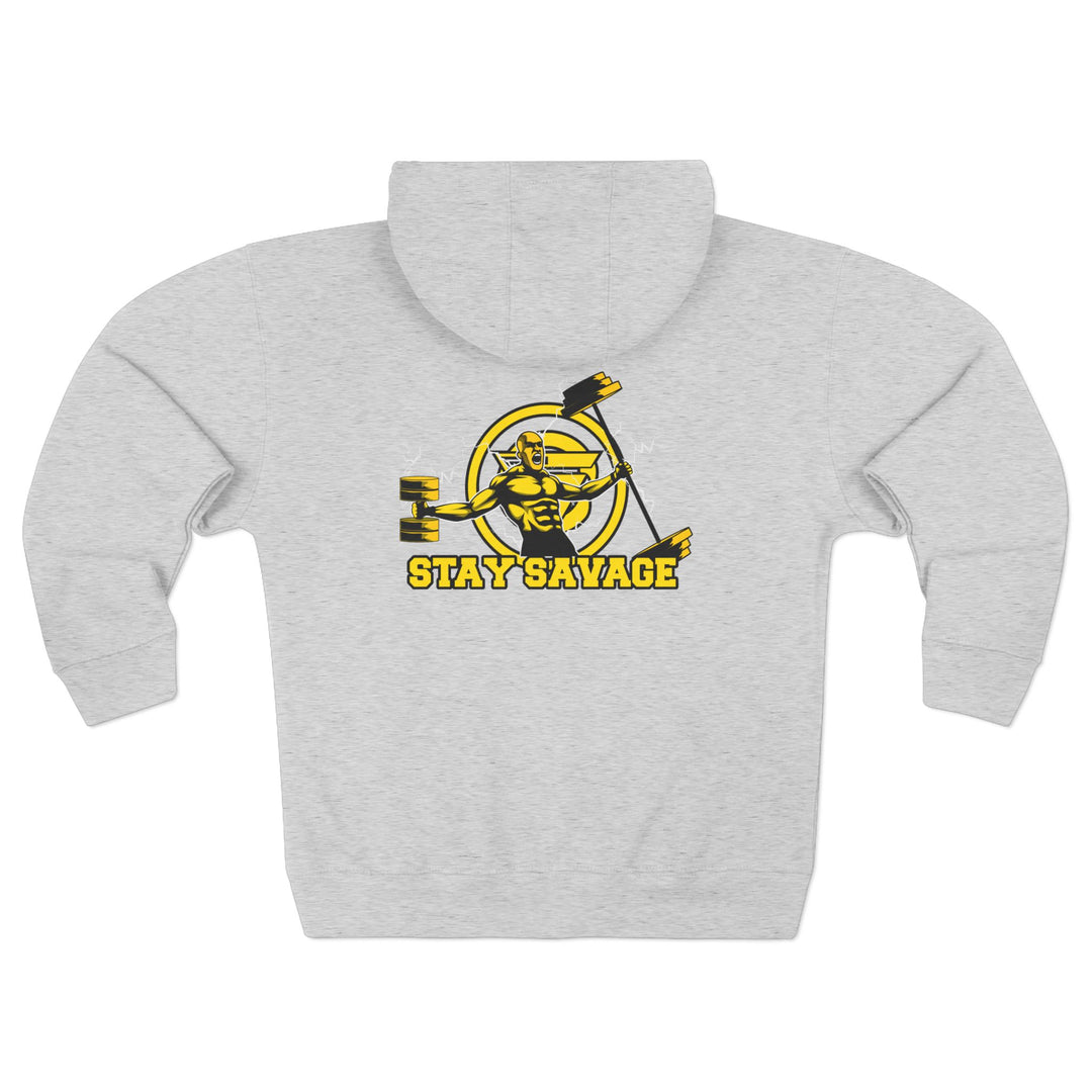 SPARTAN LIFT YELLOW BLACK /STAY SAVAGE ZIP UP