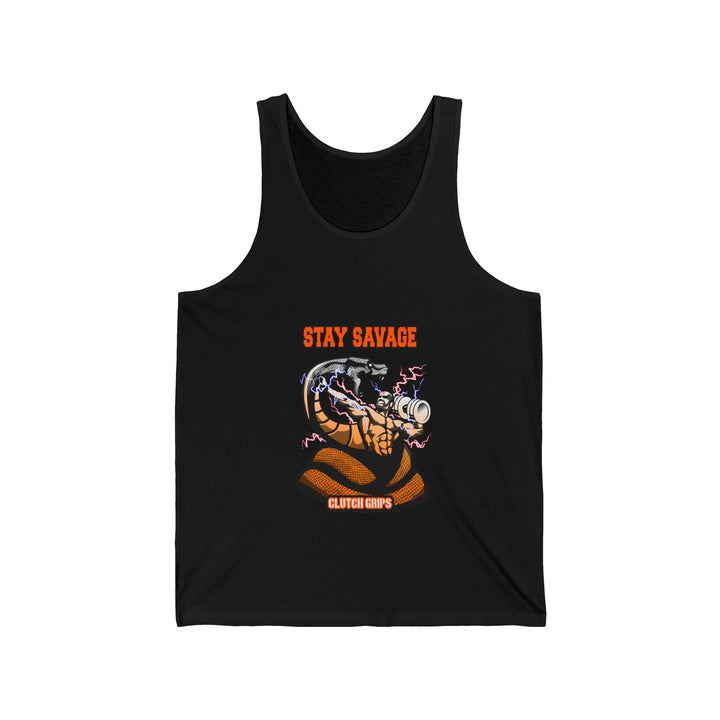 MAC VS SNAKE TANK ORANGE WHITE /STAY SAVAGE