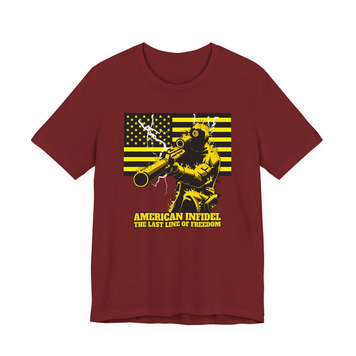 CG MAC THE SNIPER YELLOW BLACK /AMERICAN INFIDEL LAST LINE OF FREEDOM