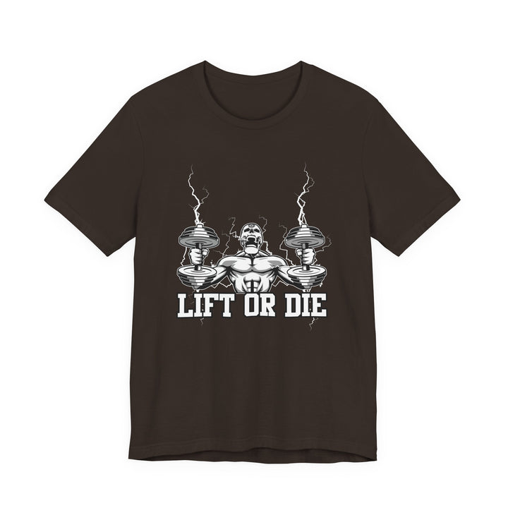 RIDE THE LIGHTNING WHITE /LIFT OR DIE
