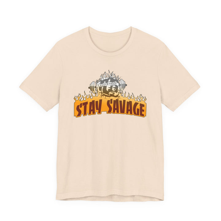 CG FIST WHITE ORANGE FADE /STAY SAVAGE