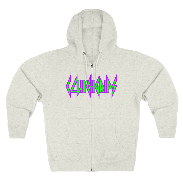 CG SKULLATOR PURPLE GREEN /CLUTCH GRIPS ZIP UP