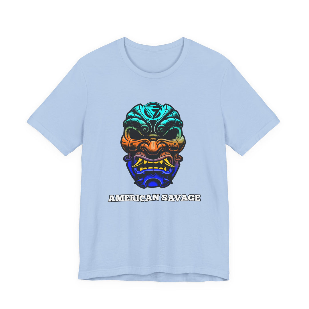 SAMURAI MAC BLUE ORANGE AQUA FADE /AMERICAN SAVAGE