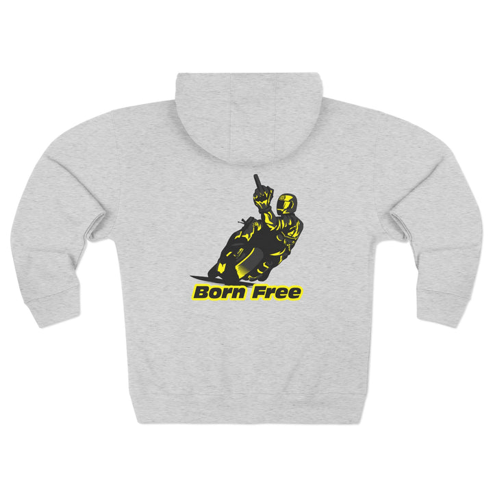 CG Z RIDER BLACK YELLOW/BORN FREE ZIP UP