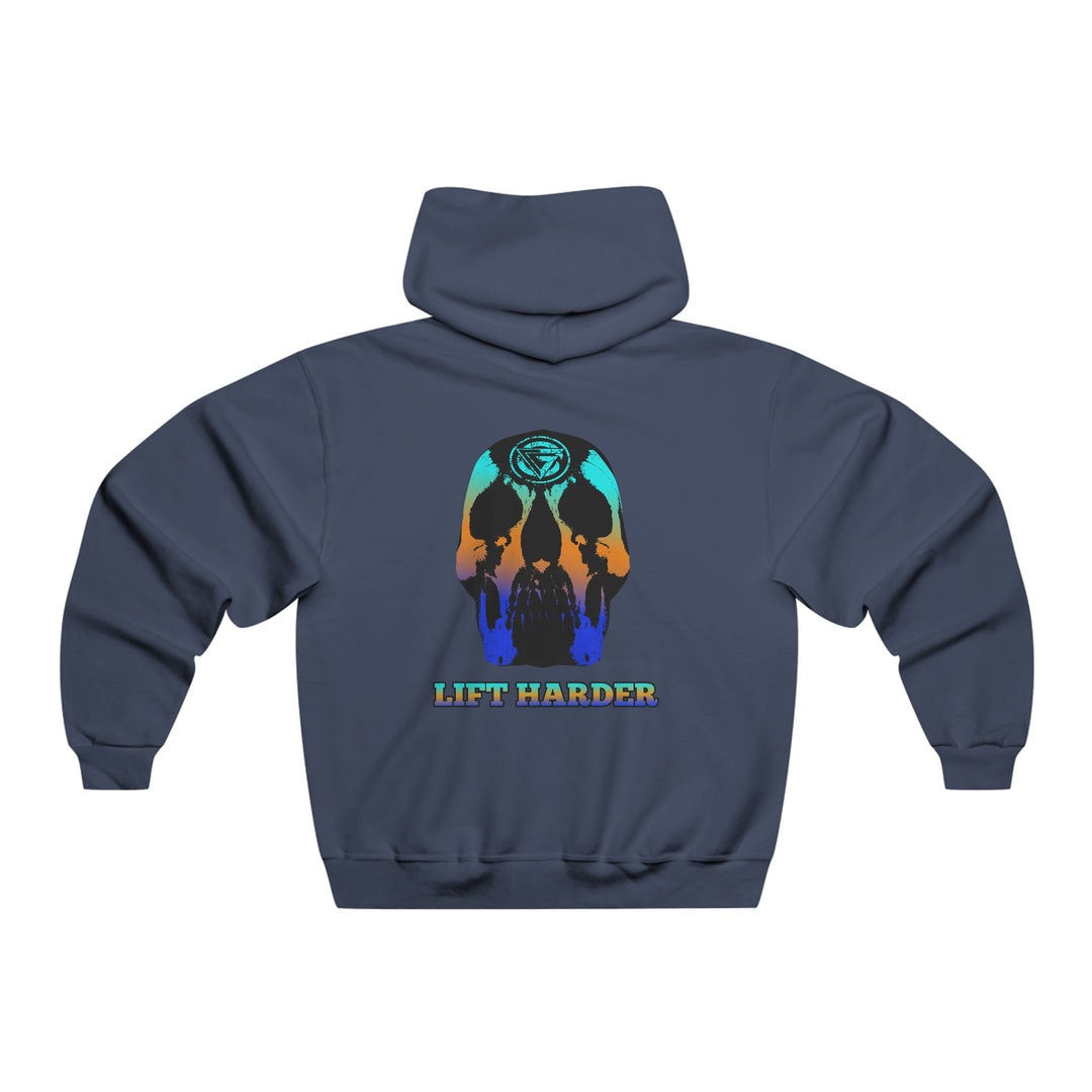 SKULLATOR-BLUE ORANGE AQUA FADE/LIFT HARDER