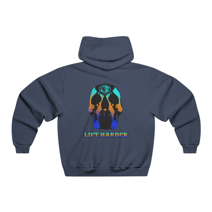 SKULLATOR-BLUE ORANGE AQUA FADE/LIFT HARDER