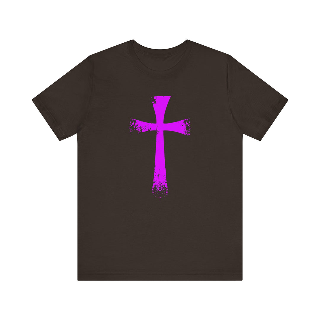 CG CRUSADER FAITH SHIRT BURPLE CROSS
