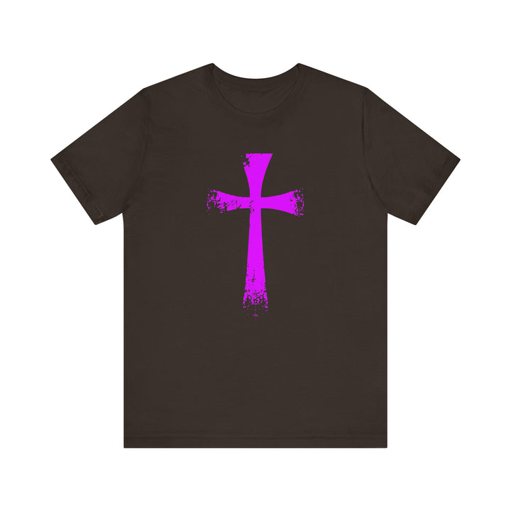CG CRUSADER FAITH SHIRT BURPLE CROSS