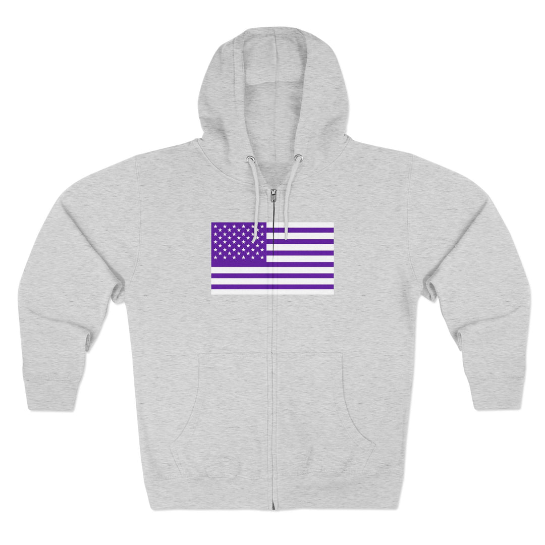 CG EZ RIDER PRUPLE WHITE /STAY SAVAGE ZIP UP