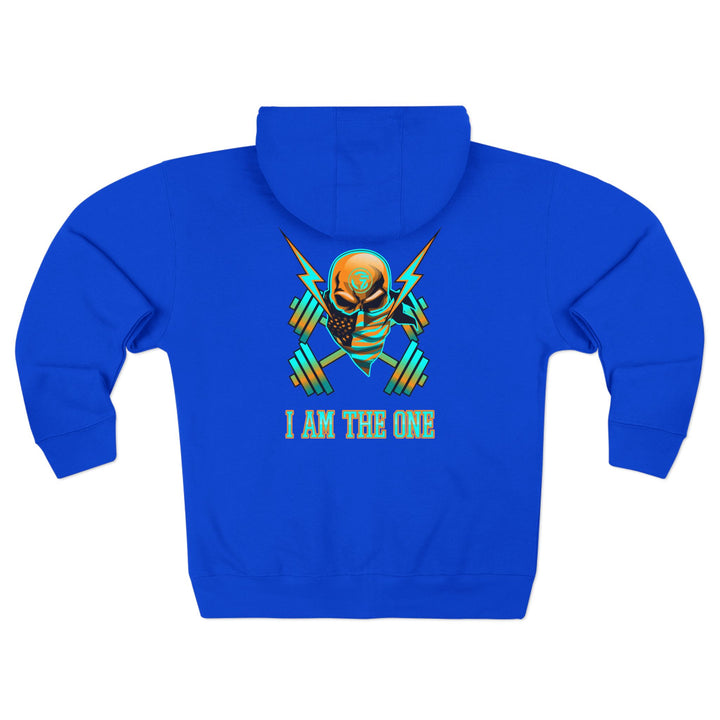 CG SKULL BANDIT MIAMI COLORS/ I AM THE ONE ZIP UP