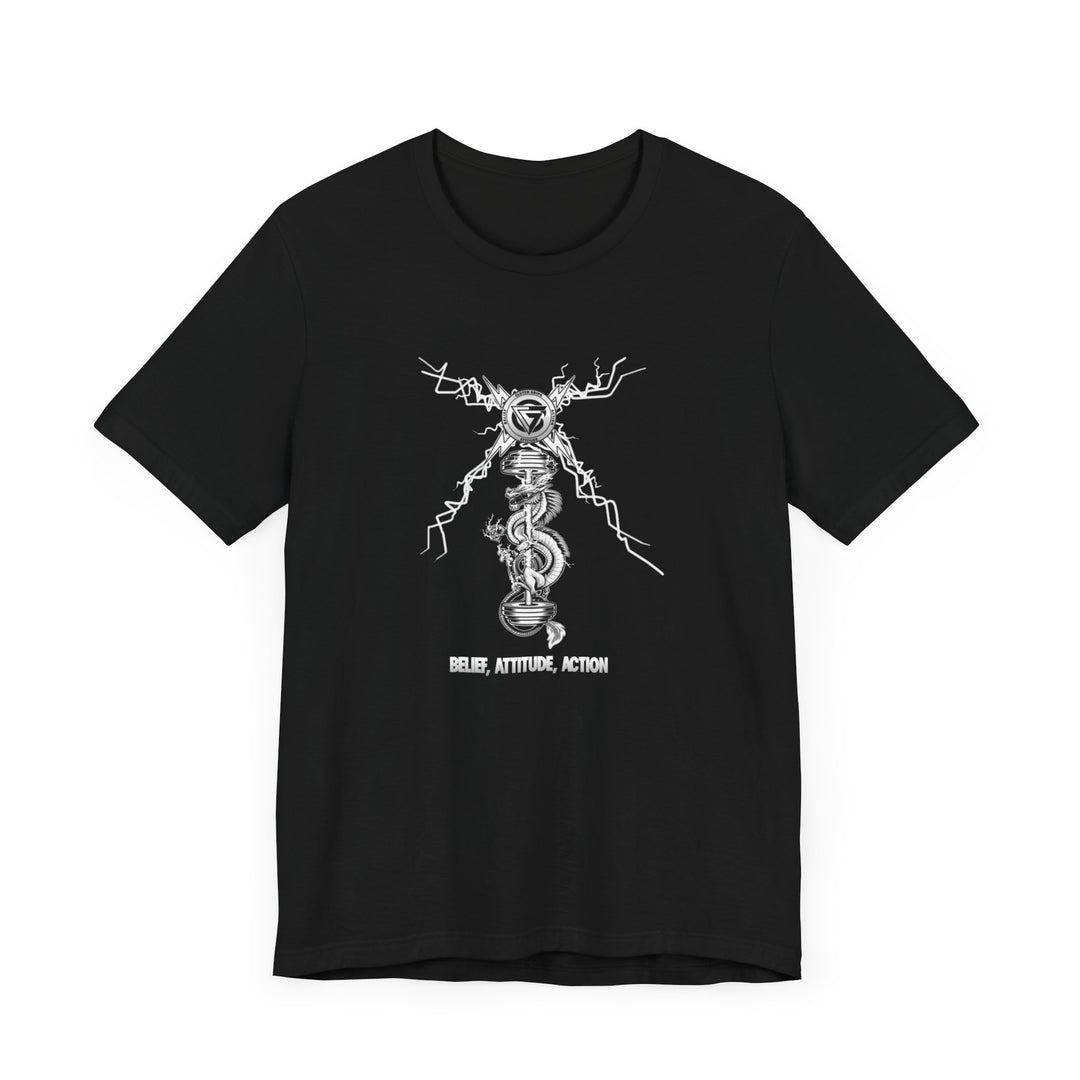 BARBELL DRAGON SILVER