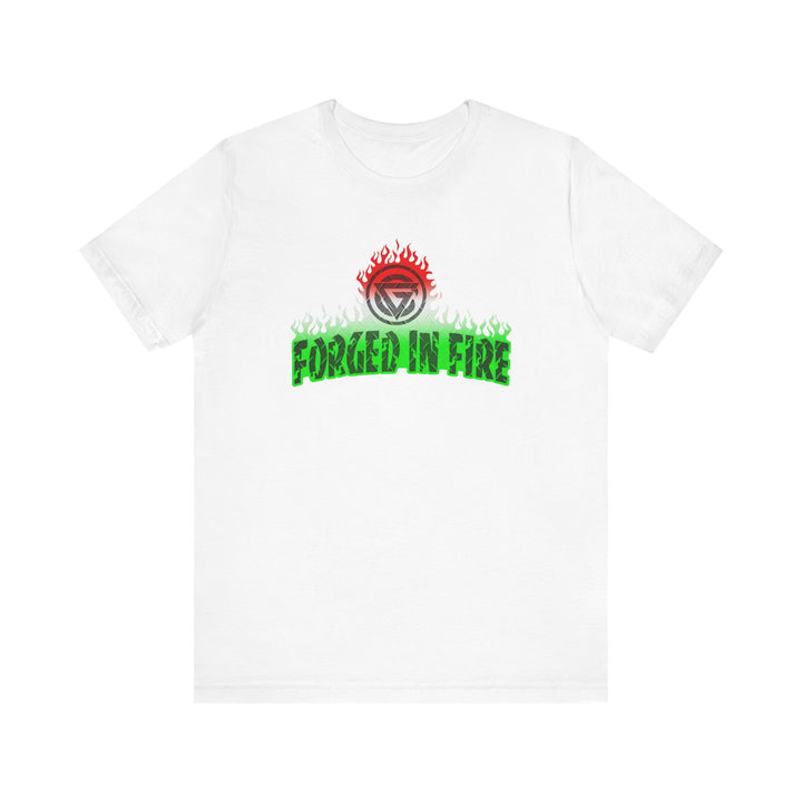 FORGED IN FIRE RED WHITE GREEN