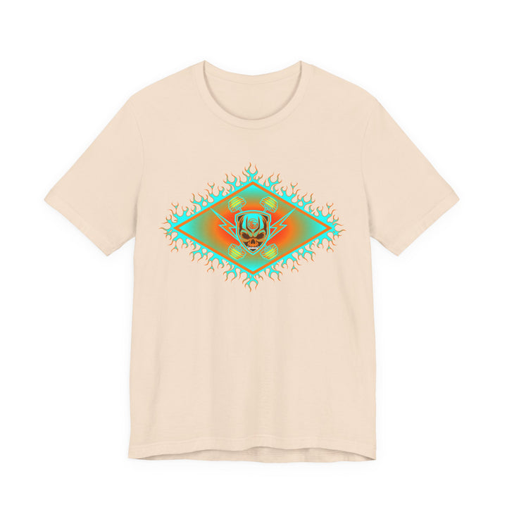 CG DIAMOND SKULLATOR MIAMI AQUA ORANGE DBL BELL