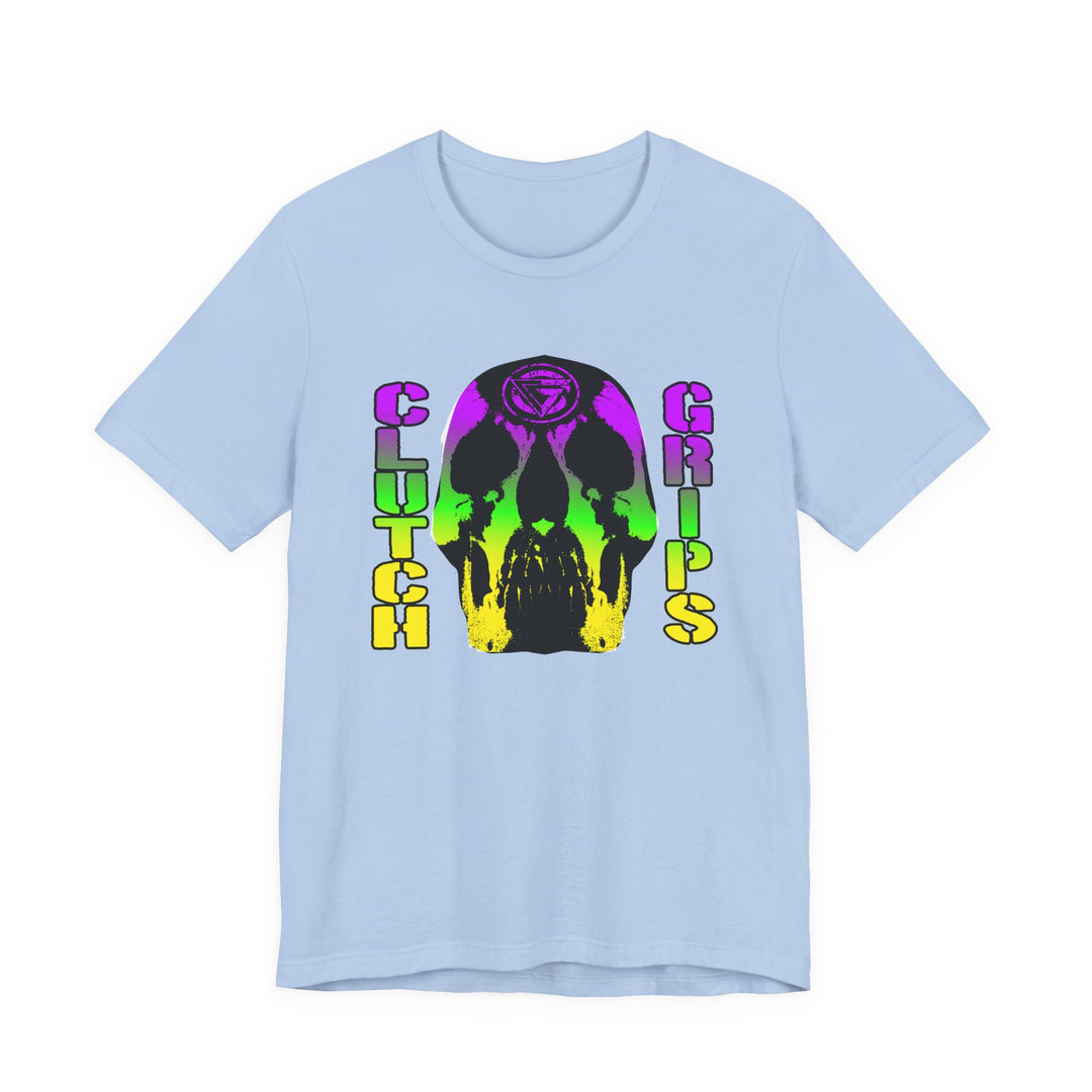 SKULLATOR YELLOW GREEN PURPLE /CLUTCHGRIPS