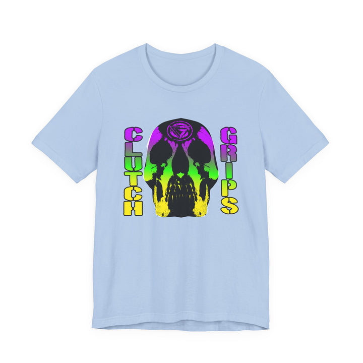 SKULLATOR YELLOW GREEN PURPLE /CLUTCHGRIPS