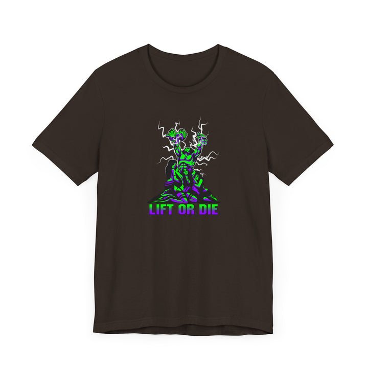 CG CONFIDENCE MAN PURPLE GREEN/LIFT OR DIE