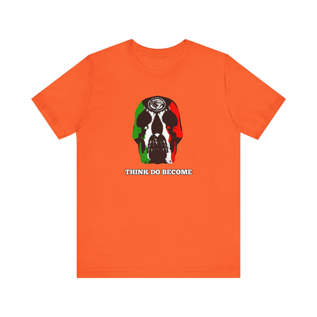 SKULLATOR RED WHITE GREEN  /THINK DO BECOME