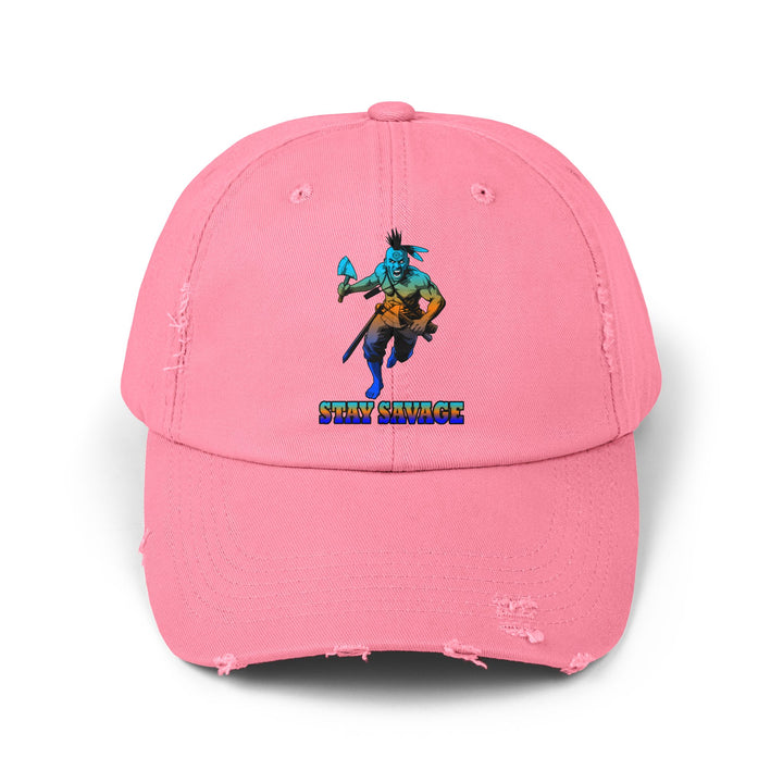 MAC BRAVE BLUE ORANGE AQUA /STAY SAVAGE CAP