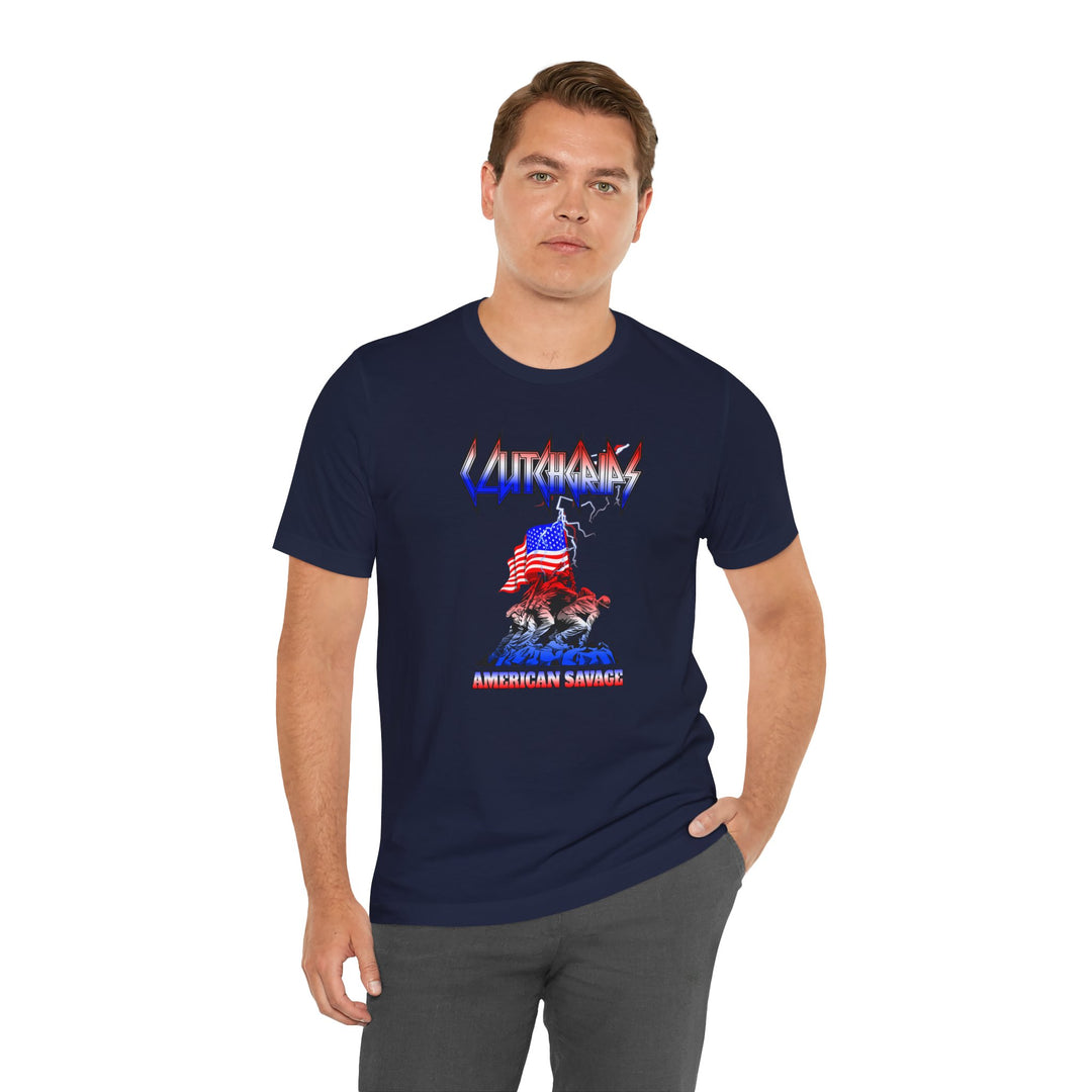 CG PATRIOT FREEDOM SHIRT RED WHITE BLUE FADE /AMERICAN SAVAGE
