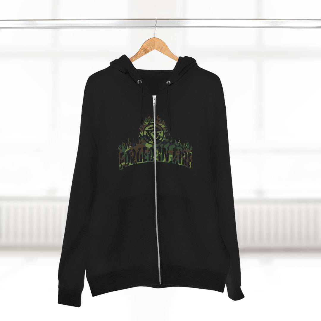 CG SGL SKULL DRAGON TIGER BELL FOREST CAMO/STAY SAVAGE ZIP UP