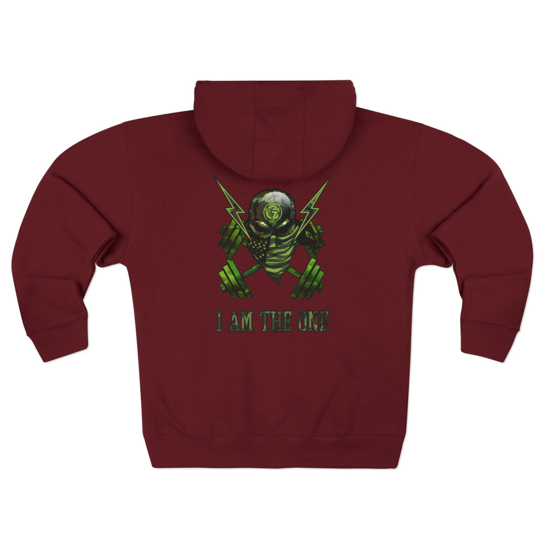 CG SKULL BANDIT FOREST CAMO/I AM THE ONE ZIP UP
