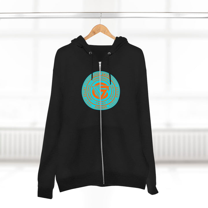 CG BIG MAC CHIEF AQUA ORANGE/CONQUER ZIP UP
