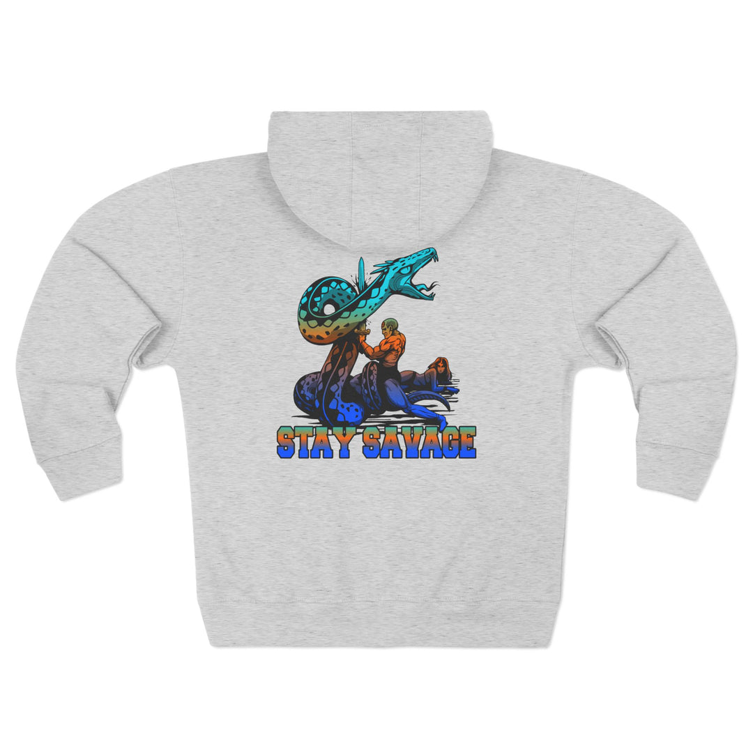 CG SERPENT SLAYER BLUE ORANGE AQUA /STAY SAVAGE ZIP UP