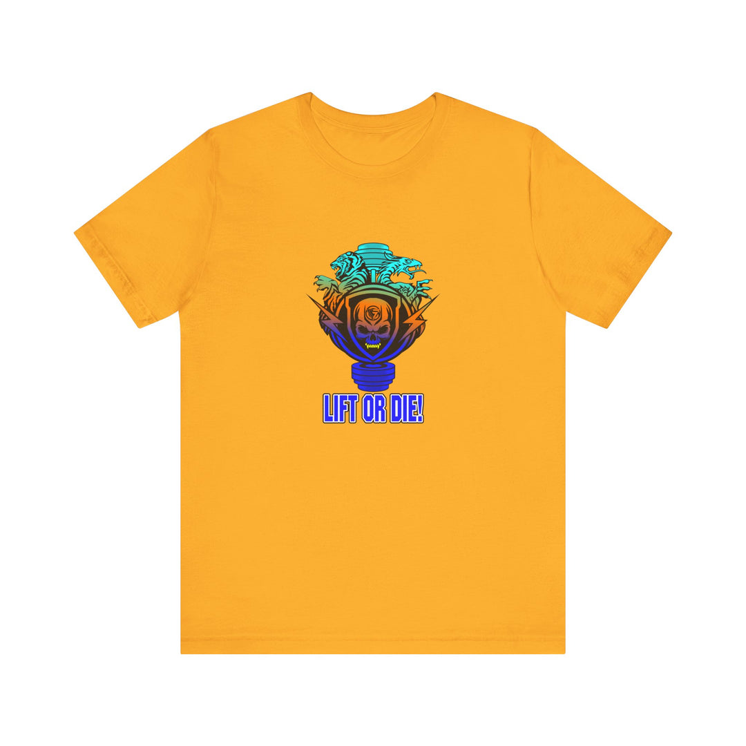 TIGER BELL VS DRAGON BLUE ORANGE AQUA/LIFT OR DIE