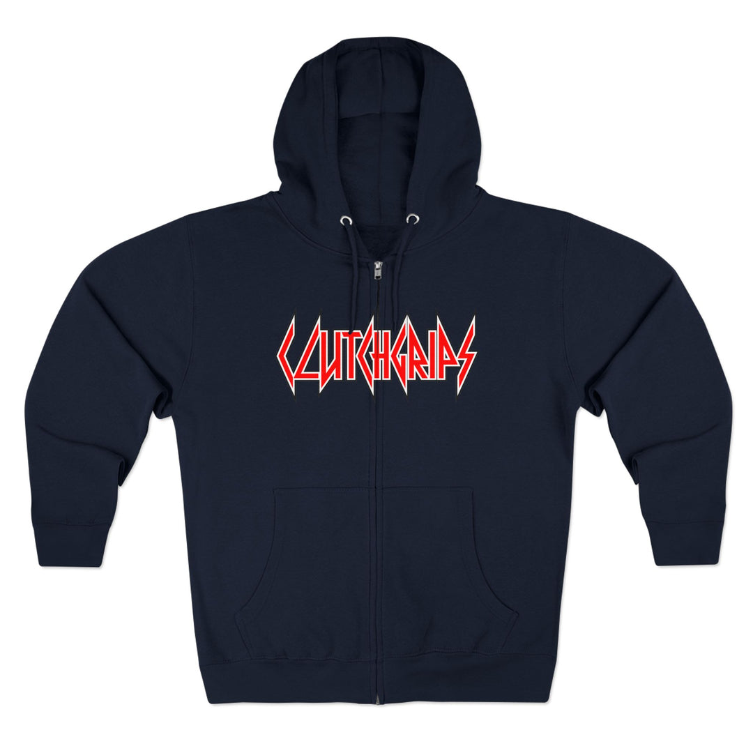 CG  NAVY SEAL TRIBUTE  RIP RED BLACK /AMERICAN BADASS ZIP UP