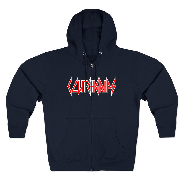 CG  NAVY SEAL TRIBUTE  RIP RED BLACK /AMERICAN BADASS ZIP UP