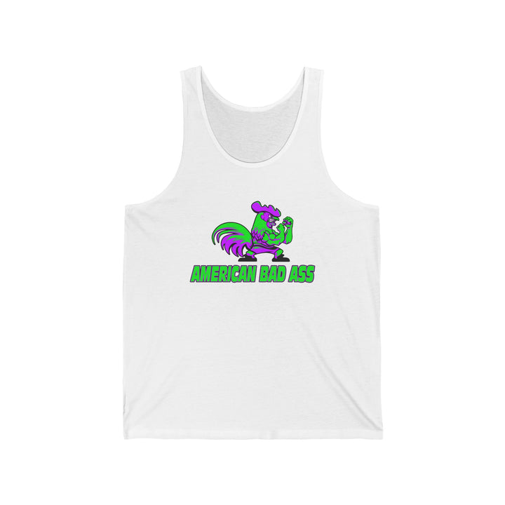 CG ANGRY ROOSTER GREEN PURPLE /AMERICAN BAD ASS